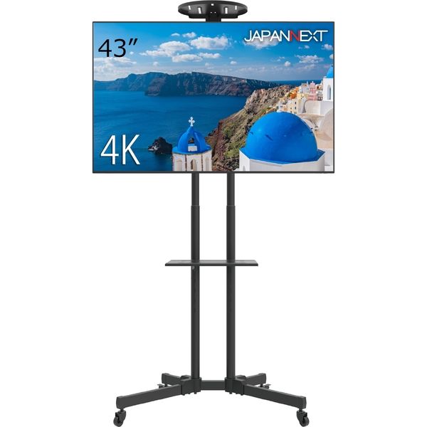 設置込】JAPANNEXT 43インチワイド4K対応液晶モニター 純正スタンド