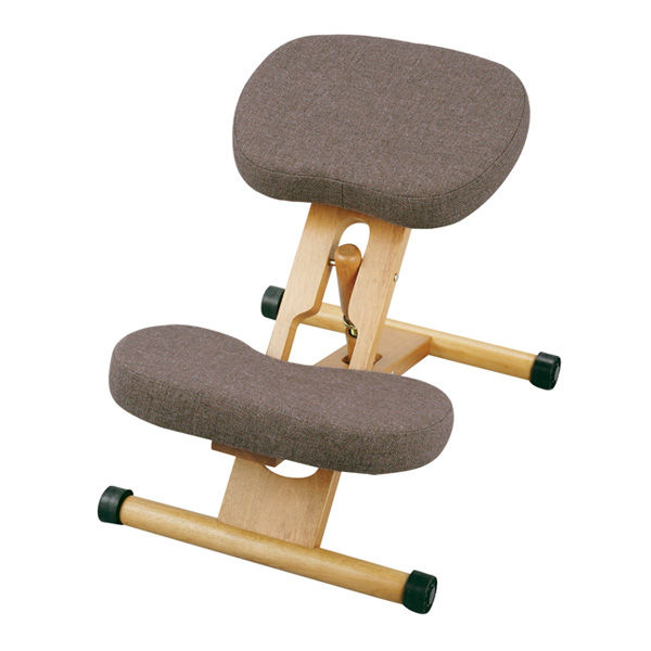 宮武製作所 プロポーションチェア ブラウン （直送品） - アスクル