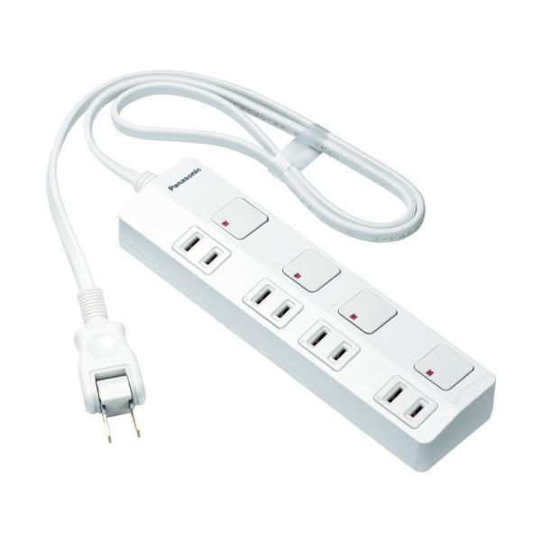 パナソニック Panasonic ザ・タップZ ACアダプター対応 4コ口 1mコード