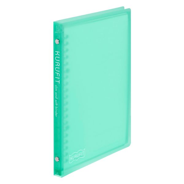 マルマン クルフィット バインダー A5 20穴 ライトブルー F091-52 1