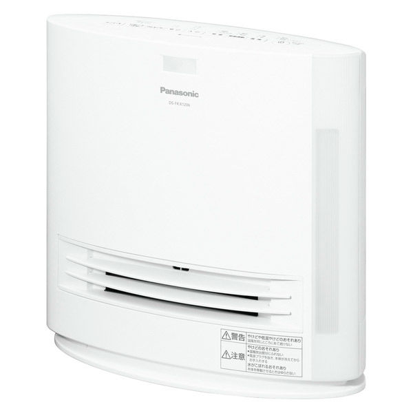 パナソニック 加湿セラミックファンヒーター DS-FKX1206-W 1台 - アスクル