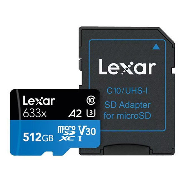 Lexar(レキサー) V30 microSDカード 633x series 512GB