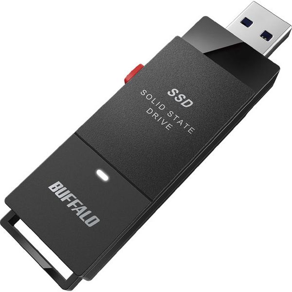 バッファロー USB3.2(Gen1) ポータブルSSD 1.0TB スティック型 SSD