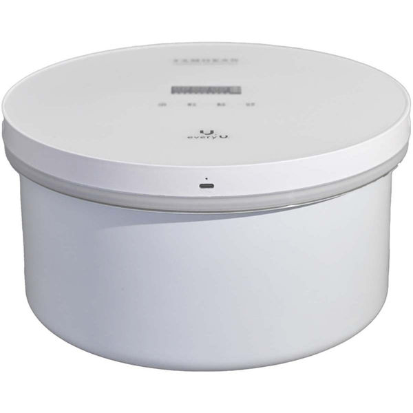 OoBLE 真空保存容器 ホワイト 13L OoBLE rice stocker