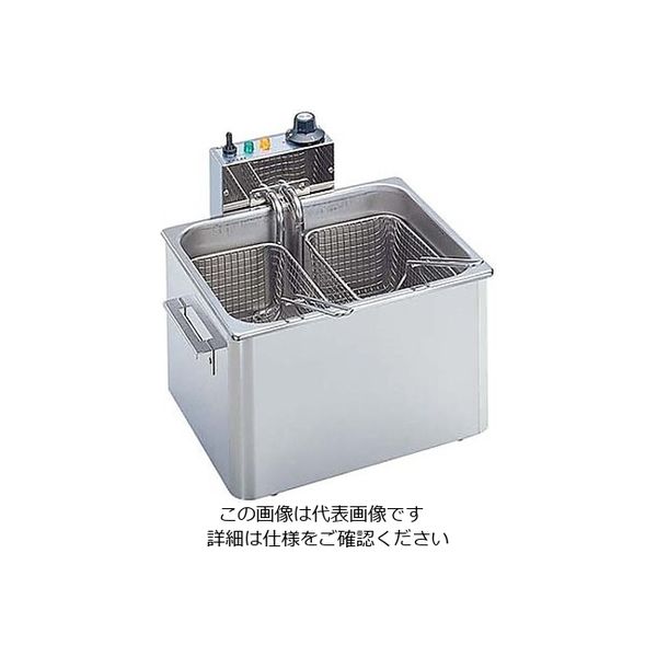 タイジ 電気フライヤー TF-40A 2バスケット タイジ卓上電気フライヤー