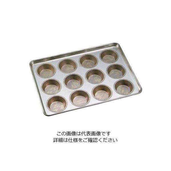 千代田金属工業 シリコン加工 マルメット型 天板（12ケ取） 1個 61