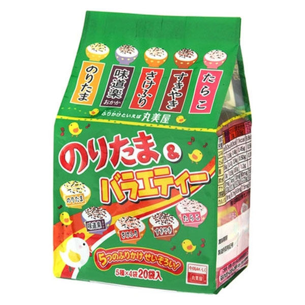 丸美屋食品工業 丸美屋 のりたま&バラエティー ミニパック 5種 46g x10