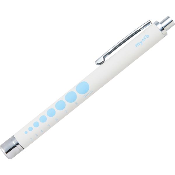 マイスコ ラバー調ペンライト オフホワイト 24-7257-00 1セット（5個入