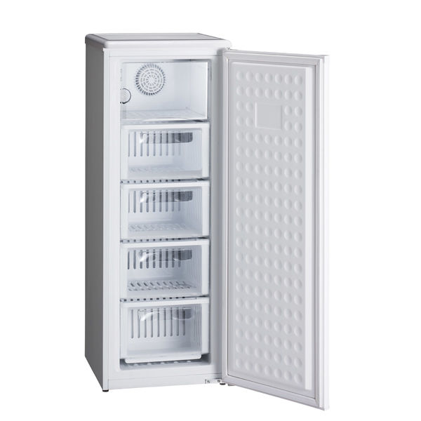 三ツ星貿易 EXCELLENCE アップライト型冷凍庫114L MA-6120FF-W 1台