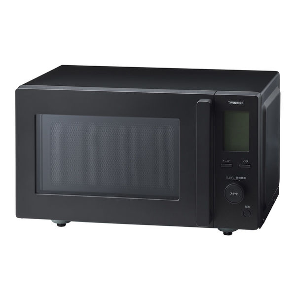 センサー付フラット電子レンジ DR-F282B 1台 ツインバード（直送品