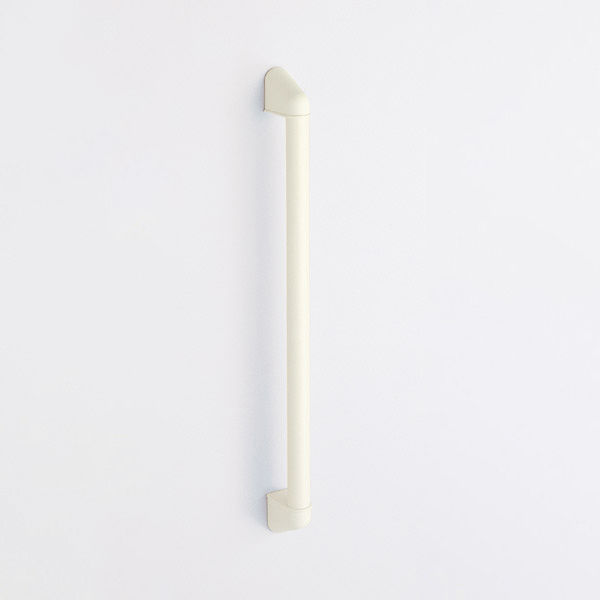 ナカ工業 動作補助手摺 ソフトハンド I型手すり Φ34 グレイッシュ