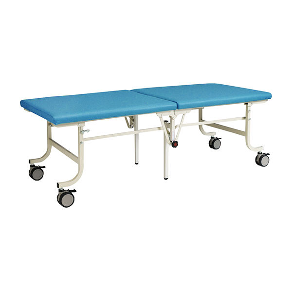緊急時対応移動式折りたたみベッド ブルー（T4） MWO-1875DSH60-BL