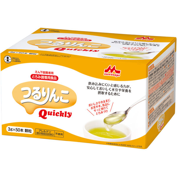 とろみ剤】 クリニコ つるりんこQuickly 1箱 1セット（750g：150g入×5