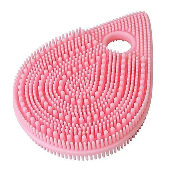 洗顔ブラシ マッサージブラシ シリコンマッサージブラシ フェイス用