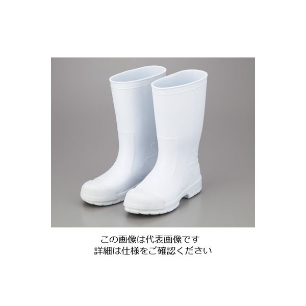 アズワン サニフィット耐油長靴 白 (先芯入軽量タイプ) 26.0cm 2-3820