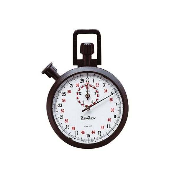 アズワン ABSアナログストップウォッチ15分計 1周30秒 最小:1/10秒