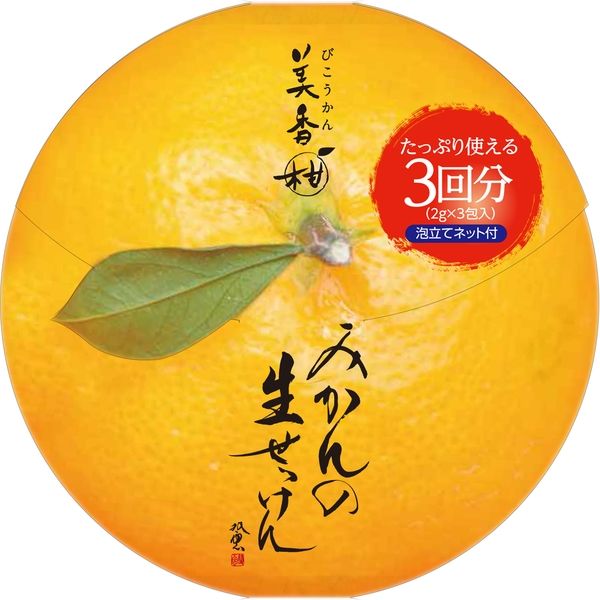 UYEKI 美香柑 みかんの生せっけん 2g×3包入 322267 12セット(3個入×12