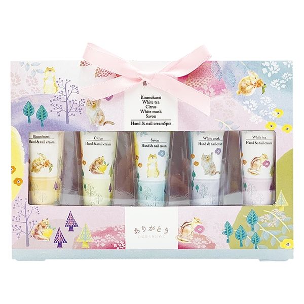 フォレストチャーム ハンドクリーム 5本セット ギフト ほんやら堂