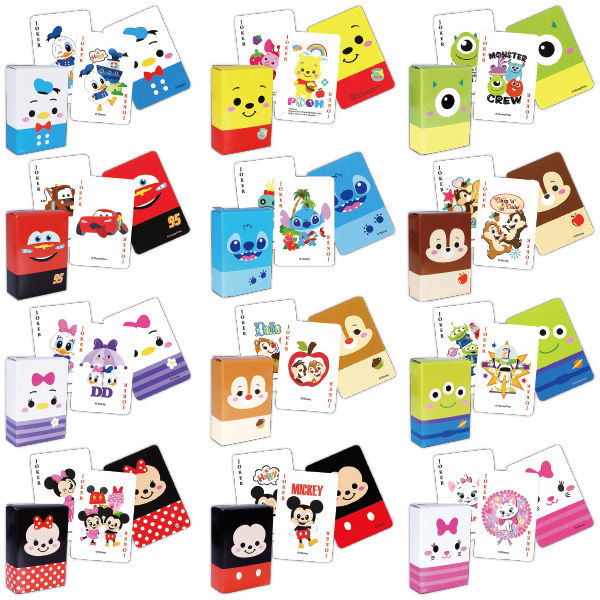 アルファ 顔柄カラフルミニトランプ(2) XT8-0362 1ロット(25個)（直送