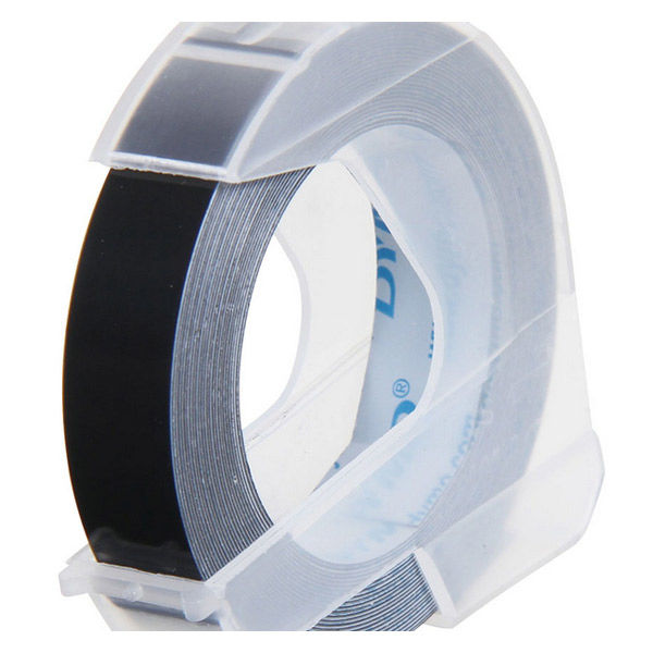 ダイモ DYMOグロッシーテープ 9mm×3m ブラック セリースパック