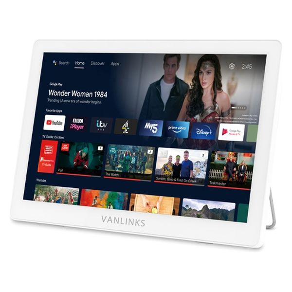 VANLINKS 14型防水アンドロイド搭載モニター VLMN-01W 1台（直送品