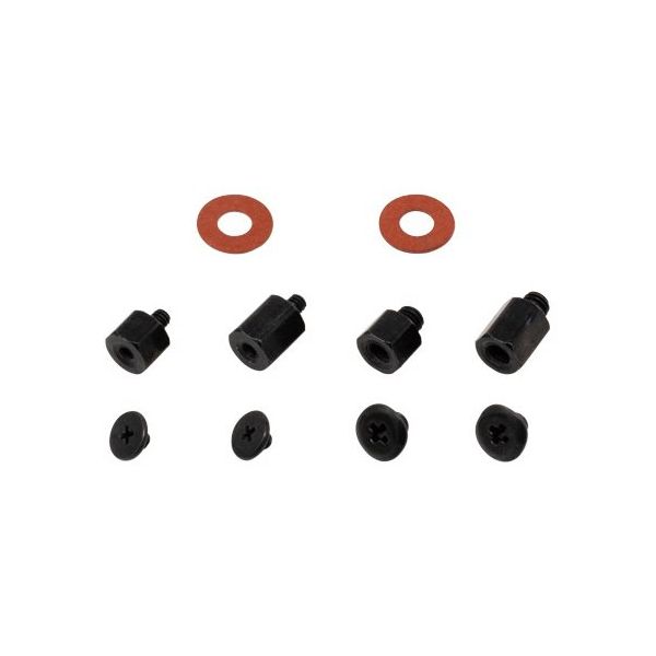 アイネックス M.2 SSD固定用ネジ・スペーサーセット ブラック SCM-05A