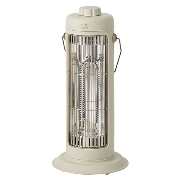 BRUNO カーボンヒーターNOSTAL STOVE S(グレージュ) BOE117-GRG 1個