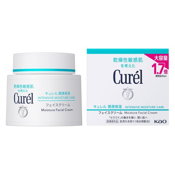 Curel（キュレル） 潤浸保湿 フェイスクリーム 70g 花王 - アスクル