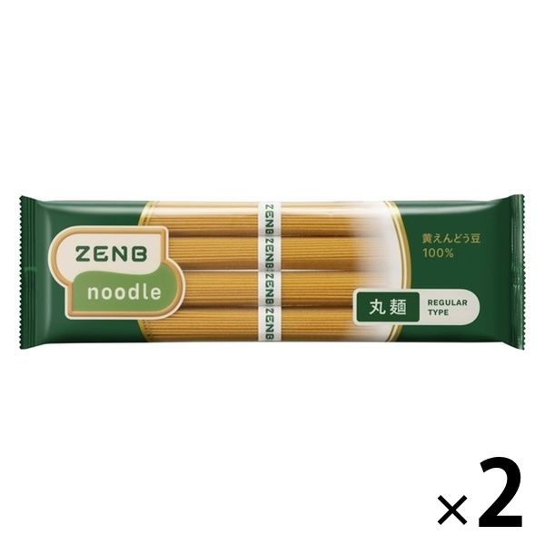 ZENB NOODLE（ゼンブヌードル）丸麺 黄えんどう豆100％ 1.6mm 4食