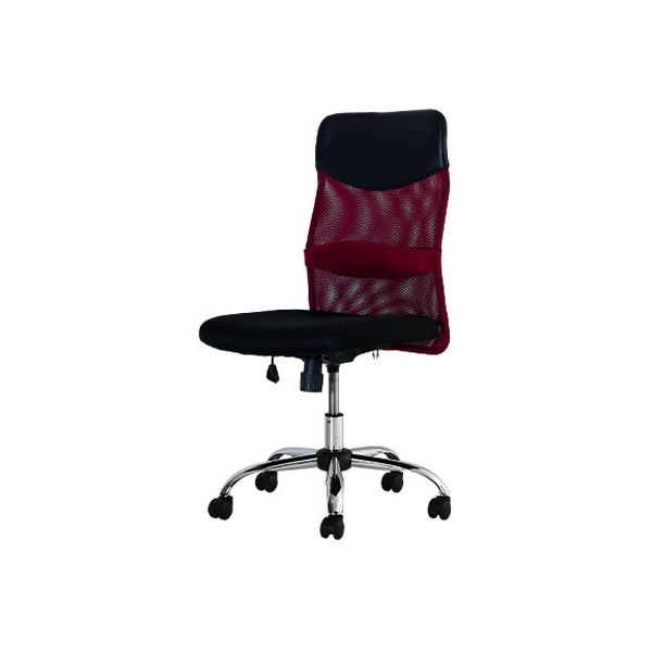 Netforce オフィスチェア デスクチェア メッシュ ミドルバック 肘なし