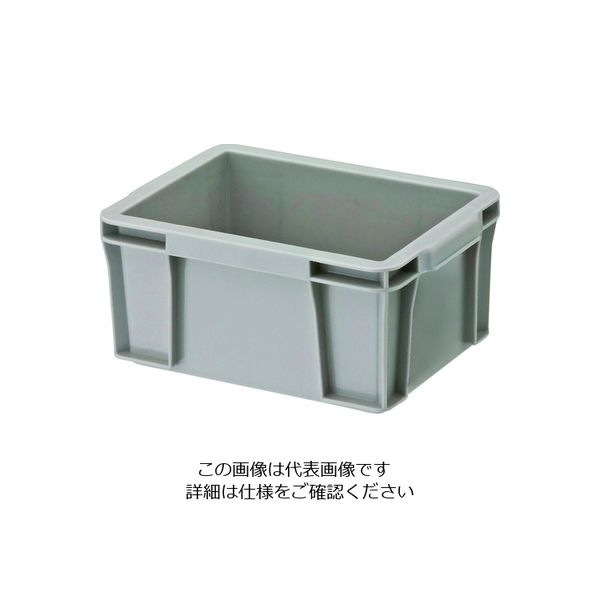 トラスコ中山 THC型コンテナ 有効内寸166×106×86 グレー THC-02B-GY 1