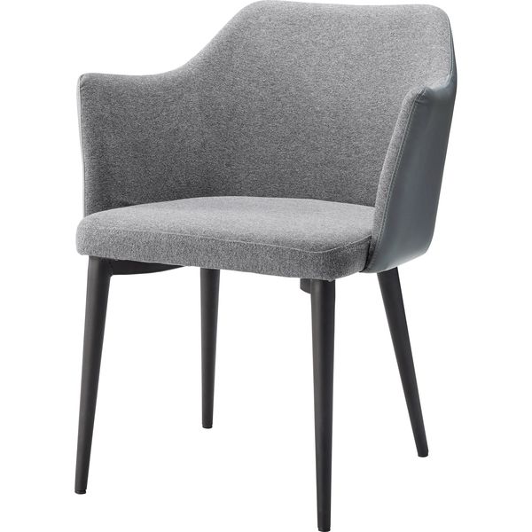 軒先渡し】桜屋工業 CHERRY HOMEDAY ダイニングチェア DC-155 ブラック