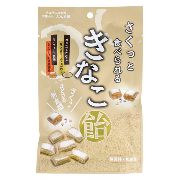 大丸本舗 さくっと食べられるきなこ飴 54g 4901922713374 1袋（直送品