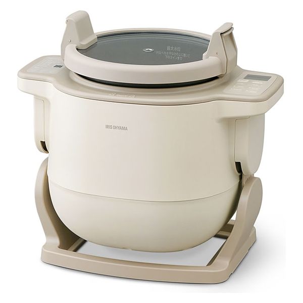 アイリスオーヤマ 自動かくはん式調理機 CHEF DRUM DAC-IB2-C
