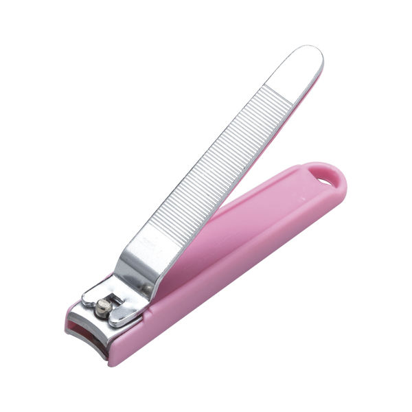 木村刃物製作所 全カバー付き爪切り ピンク HPN-105AP 1セット(10個