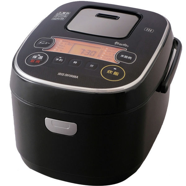 アイリスオーヤマ 米屋の旨み 銘柄炊き IHジャー炊飯器 RC-IE50-B