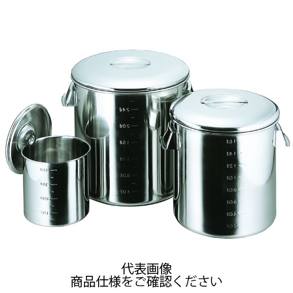 スギコ産業 ステンレスキッチンポット SPー28UF SP28UF 1個（直送品