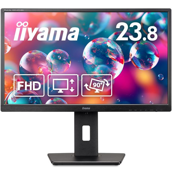iiyama 23.8インチワイド液晶モニター 上下昇降機能/画面回転機能