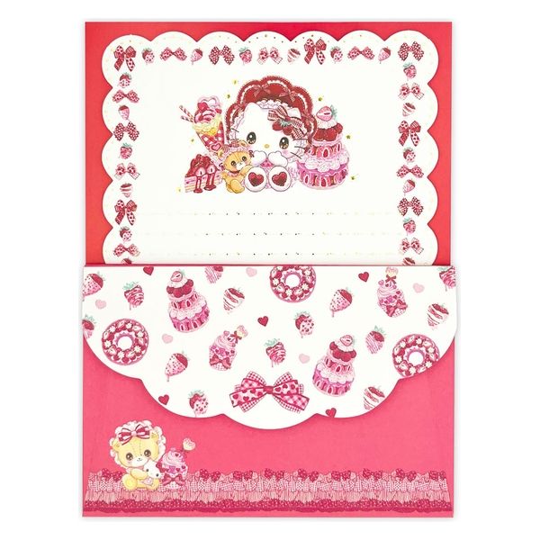 クローズ・ピン 飴ノ森ふみか レターセット ハローキティ LS84000 1