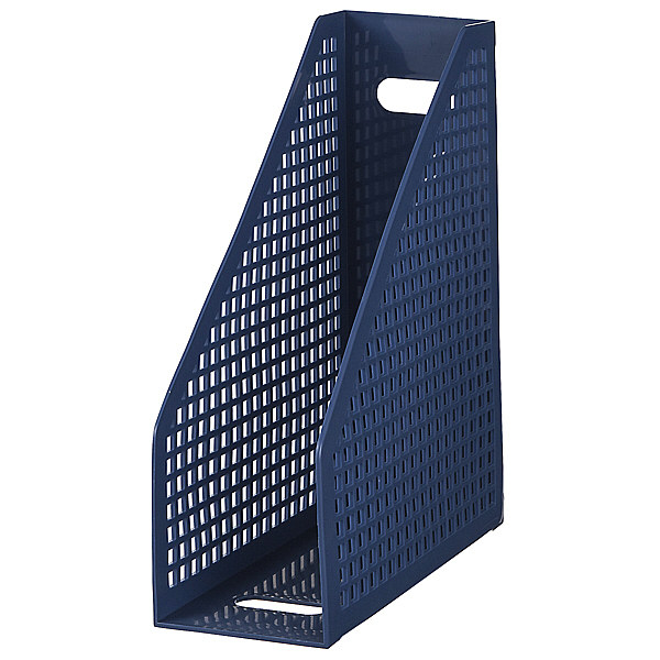 ボックスファイル A4 PP製 ネイビーブルー セリオ - アスクル