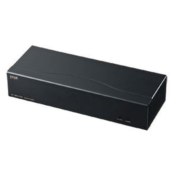 サンワサプライ フルHD対応DVIディスプレイ分配器（2分配） 2台用 VGA