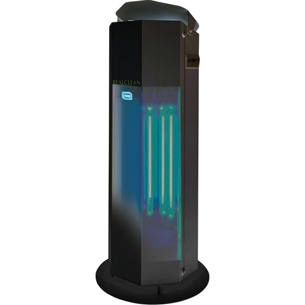 オプティプラス 循環式空気除菌装置 REAL CLEAN(黒） OPCL-GL 15X3-B 1