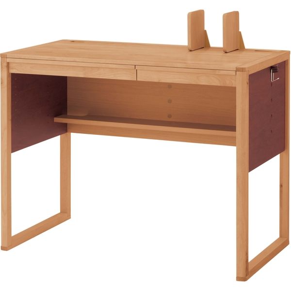 オカムラ ソラノ 学習 デスク1000 幅1000×奥行550×高さ760mm アルダー