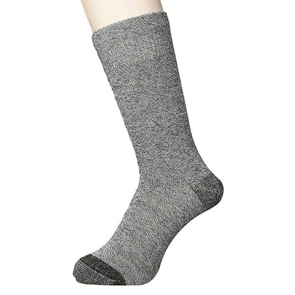 コーコス信岡 メンズ軍足 靴下 ソックス グレー F ERG-2000 1パック