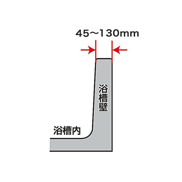 パナソニック 入浴グリップ ユクリア(ユニットバス専用コンパクト130脚