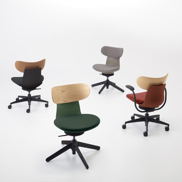 組立設置込】コクヨ イングライフ 固定肘 背クッション 4本脚 背座同色