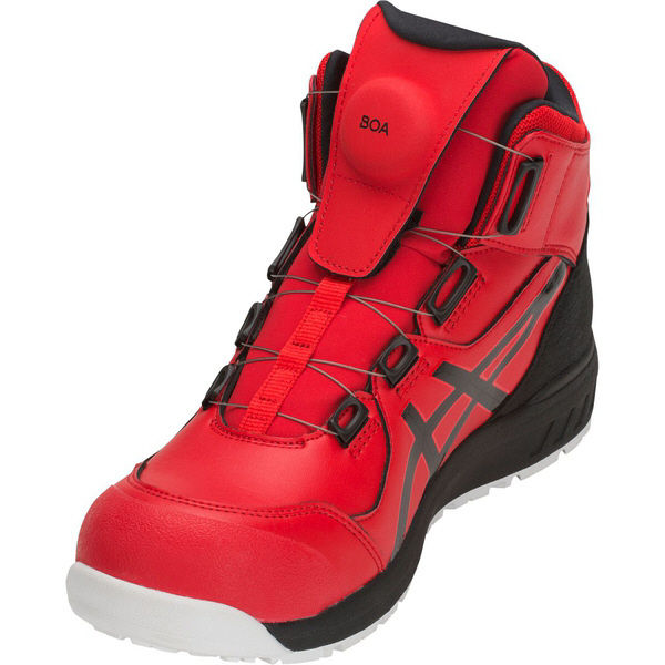 アシックス ウィンジョブ CP304Boa Cレッド×ブラック 25.5cm CP304-600