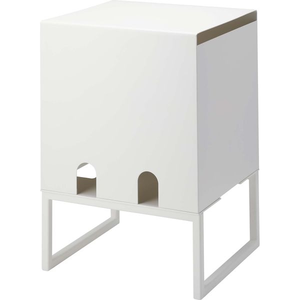 山崎実業 バッグインボックススタンド タワー ホワイト 774290 1個