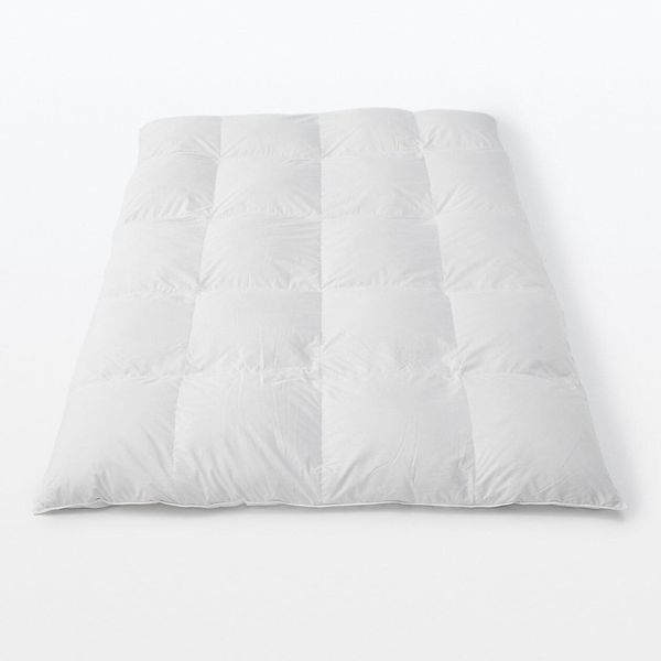 無印良品 防ダニ 羽毛掛ふとん 中厚手 D 190×210cm 良品計画