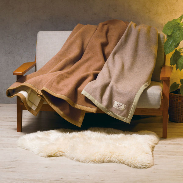 西川 カシミヤ毛布(毛羽部分) FQ83052025 1個（直送品） - アスクル